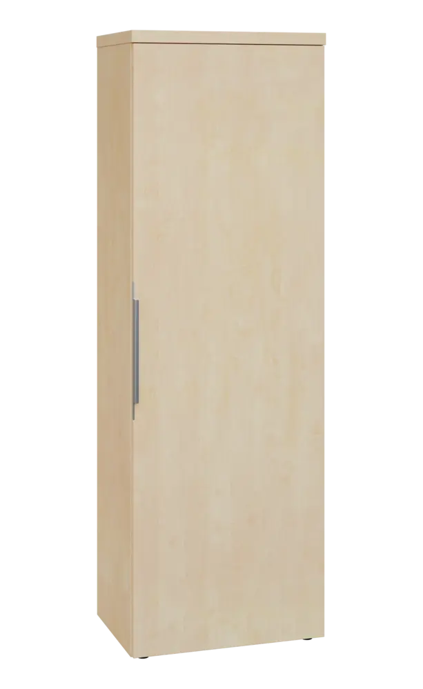 SIN 5 - 6D kancelářská skříň, 1-dveřová, pravá, 1820x600x400, bříza světlá